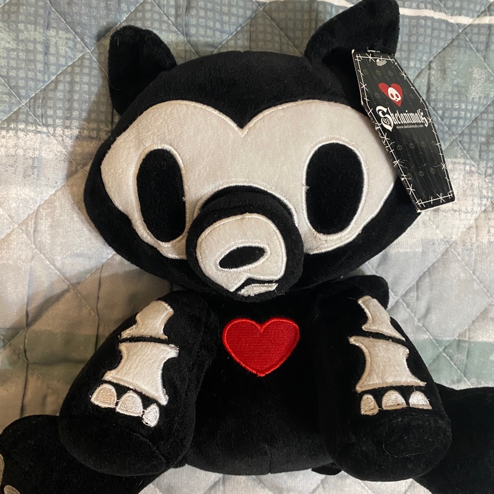 Toynami limited Deluxe Encore Jae the Wolf Plushie. Rare #4306 with tags